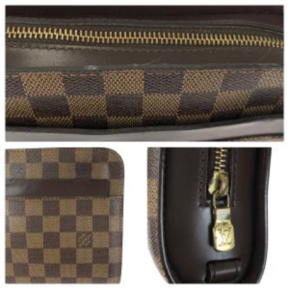 Louis Vuitton Damier Ebene Brown Saint brown clutch bag leather - Picture 5 of 9